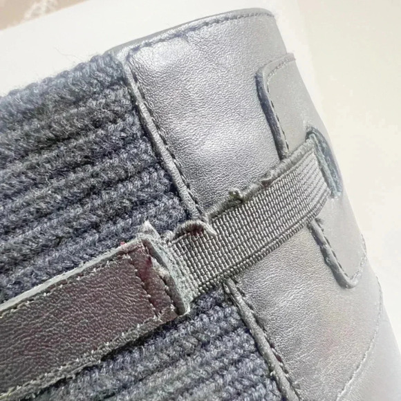 Aetrex Chelsea Tall Riding Boot Black Leather Boot Women's Size 8 - Picture 12 of 12